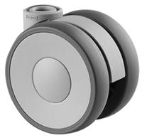 5920uap065l51-10 Tente Swivel Castor Wheel, 180kg Capacity, 66mm Wheel