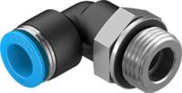 qsl-g12-12-20 Festo Elbow Threaded Adaptor, G 1/2 Male to Push In 12 mm, Threaded-to-Tube Connection Style, 132058