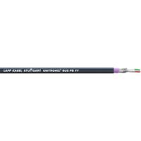 2170236 Lapp UNITRONIC BUS Series Bus Cable, 2 Cores, Screened, Aluminium Foil, Tinned Copper Braid Shield, PROFIBUS Cable