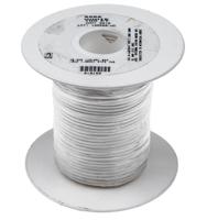 5858-wh005 Alpha Wire Hook-up Wire TEFLON Series White 1.23 mm² Hook Up Wire, 16 AWG, 19/0.29 mm, 30m, PTFE Insulation, 5858 WH005