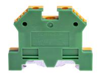 815-773 RS PRO 2-Way Top Hat Earth Terminal Block, 4mm², 22 → 11 AWG Wire, Screw Down, Nylon Housing