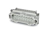 c146-10a016-102-1 Amphenol Industrial Heavy Duty Power Connector Insert, 16A, Male, Heavy Mate C146 Series, 16 Contacts