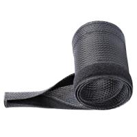 wkstncmflx StarTech.com Expandable Nylon, Polyester Black Cable Sleeve, 1.2in Diameter, 3.048m Length