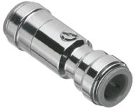 15hsv John Guest Brass Push Fit Fitting Service Valve