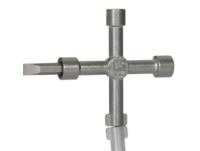 439-3025 RS PRO Zinc Alloy 5-way Control Cabinet Key