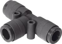 qst-v0-4 Festo QST-V0-4 Series Tee Tube-to-Tube Adaptor Push In 4 mm, Push In 4 mm, Tube-to-Tube Connection Style, 132896