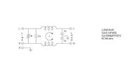 rnd-165-00135 RND, RND 165 10A 250 V 50 Hz, 60 Hz, Chassis Mount EMI Filter, Tab, Single Phase