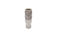 325-375 RS PRO Brass, Steel Female Pneumatic Quick Connect Coupling, 8mm Hose Barb