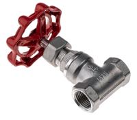 499-2559 RS PRO Stainless Steel Globe Valve, 1/2 in BSP 32 bar