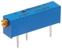 m43p205kb40 2MΩ, Through Hole Trimmer Potentiometer 0.5W Side Adjust Vishay, 43P