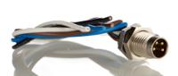 1200905078 Brad from Molex Male 4 way Receptacle to 4 way Free End Sensor Actuator Cable, 0.2 m