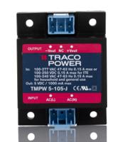 tmpw-5-105-j TRACOPOWER Switching Power Supply, TMPW 5-105-J, 5V dc, 1mA, 5W, Dual Output, 90 → 305V ac Input Voltage