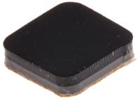 302-3090 RS PRO Square Polymer Non Slip Pad 12.7mm width x 12.7mm length x 3mm height