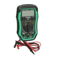 imt23222 Schneider Electric IMT23222 LCD Multimeter, 10A dc Max, 600V ac Max