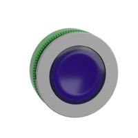 zb5fw363c0 Schneider Electric Harmony XB5 Series Blue Illuminated Spring Return Push Button Head, 30.5mm Cutout, IP66, IP67