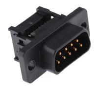 642-4840 RS PRO 9 Way Cable Mount D-sub Connector Plug, 1.27mm Pitch