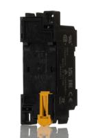 ptfz-08-e Omron Relay Socket for use with LY Series Bi-polar Relay 8 Pin, DIN Rail, 2000V