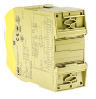 772010 Pilz PNOZ mm0p-T Safety Controller, 20 Safety Inputs, 4 Safety Outputs, 24 V dc