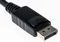 182-8794 RS PRO Male DisplayPort to Female VGA, PVC  Cable, 1080p, 150mm