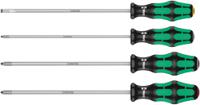 05347736002 Wera Phillips; Pozidriv; Slotted Screwdriver Set, 4-Piece