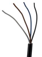 1200060559 Molex Male 4 way M12 to Male Free End Sensor Actuator Cable, 1 m