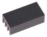 icksmda13 Fischer Elektronik Heatsink, Universal Rectangular Alu, 63K/W, 13 x 6.3 x 4.8mm, Conductive Adhesive, Conductive Foil