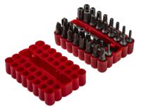560-200 MTI Driver Bit Set 33 Pieces, RibeCS Hexagon, Tightener, Torq Set, Torx Bo, Tri-Wing