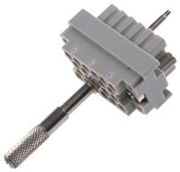 516-020-000-401 EDAC, 516 Heavy Duty Power Connector, Female, Straight, 20 Way