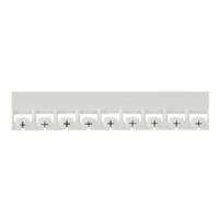 0-379-55 Legrand Clip On Cable Markers, Black on White, Pre-printed ".", 0 379 55
