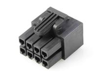 1727081008 Molex, 172708 Male PCB Connector Housing, 4.2mm Pitch, 8 Way, 2 Row