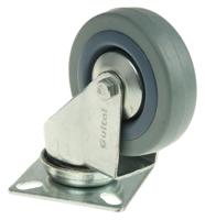 66707 Guitel Hervieu Swivel Castor Wheel, 60kg Capacity, 75mm Wheel