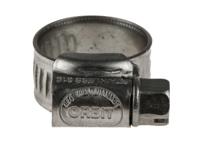172-0593 RS PRO Stainless Steel 316 Slotted Hex Hose Clip, 12.3mm Band Width, 11 → 16mm ID