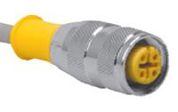 rk-45t-3 Turck Female 5 way M12 to Sensor Actuator Cable, 3 m