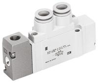 sya7320-02f SMC 5/3 Pneumatic Solenoid Valve - Pilot/Pilot G 1/4 SYA7000 Series
