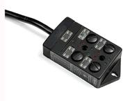 208-0603 RS PRO Sensor Box, M12, 4 port