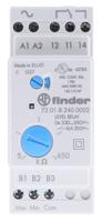 720182400002 Finder Level Monitoring Relay, 1 Phase, SPDT, DIN Rail