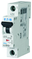 278556-faz-c81 Eaton xEffect MCB, 1P, 8A Curve C, 240 → 415V AC, 60V DC, 15 kA Breaking Capacity