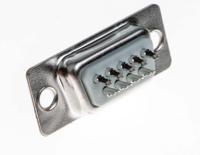 a-df-09-llz ASSMANN WSW A-DF 9 Way Panel Mount D-sub Connector Socket, 2.77mm Pitch