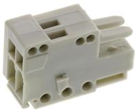 733-102 Wago 2.5mm Pitch 2 Way Pluggable Terminal Block, Plug