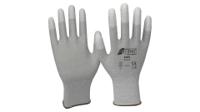 6230t-10 NITRAS SAFETY NITRAS Grey Nylon Glove, Size 10, Polyurethane Coating