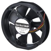 9rf1324p3h001 Sanyo Denki San Ace 9RF Series Axial Fan, 24 V dc, DC Operation, 120m³/h, 2.2W, 90mA Max, 131 x 136 x 28mm