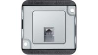 mtn470660 Schneider Electric System M Grey 1 Gang Electrical Socket, RJ45