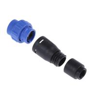 px041003p5560 Bulgin Circular Connector, 3 Contacts, Cable, Miniature Connector, Plug, Male, IP68, Buccaneer 400 Series