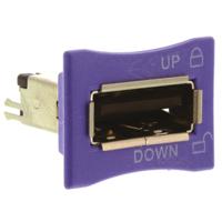 1775690-2 TE Connectivity Straight, Through Hole, Socket- Single Port Type A USB Connector