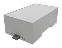 350314000bl Italtronic DIN Rail Enclosure Enclosure Type 3M XTS Compact Series , 90 x 32.2mm, ABS DIN Rail Enclosure