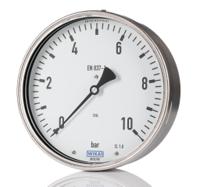 9010548 WIKA G 1/2 Analogue Pressure Gauge 16bar Back Entry 100mm Outside Diameter