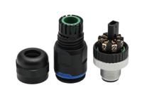 pxppam12fim08astpg9 Bulgin Circular Connector, 8 Contacts, Panel, M12 Connector, Plug, Male, IP67, Buccaneer M12 Series