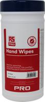 224-6653 RS PRO Wet Hand Wipes, Tub of 80