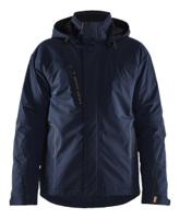448419178699-xl Blaklader 448419178699 Navy Blue - Black, Waterproof, Windproof Jacket, XL