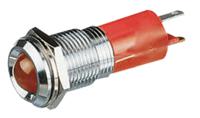 192102z3 CML Innovative Technologies Red Panel Mount Indicator, 12V, 14mm Mounting Hole Size